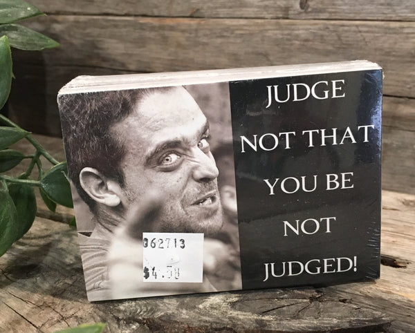 Judge Not That You Be Not Judged! Tract (50 ct)