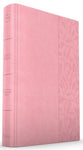 CSB Large Print Thinline Bible, Value Edition--soft leather-look, soft pink