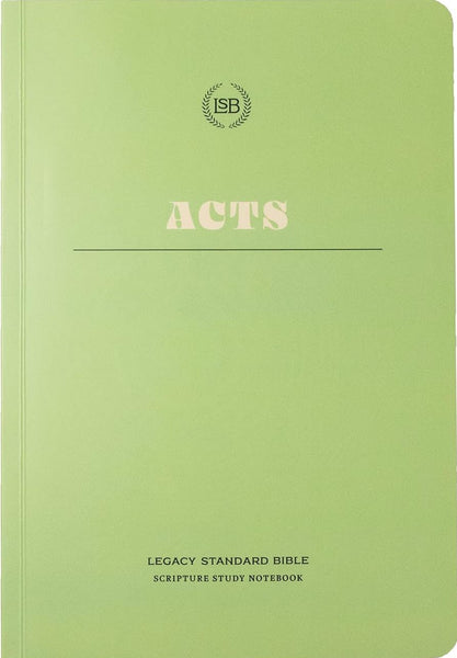 LSB Scripture Study Notebook: Acts
