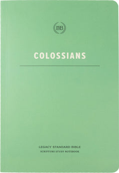 LSB Scripture Study Notebook: Colossians