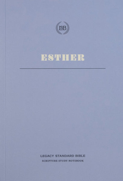 LSB Scripture Study Notebook: Esther