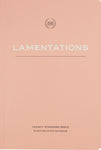LSB Scripture Study Notebook: Lamentations