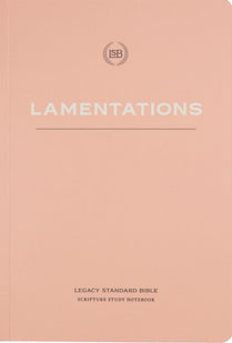LSB Scripture Study Notebook: Lamentations