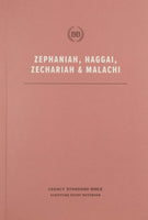 LSB Scripture Study Notebook: Zephaniah, Haggai, Zechariah & Malachi