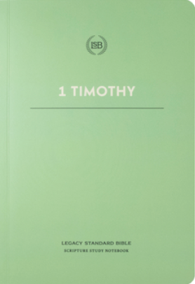LSB Scripture Study Notebook: 1 Timothy