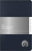 ESV Reformation Study Bible: Condensed Edition - Navy Leatherlike