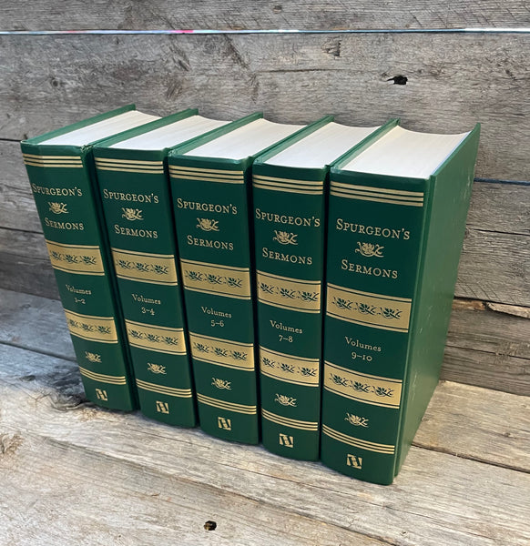 "Spurgeon's Sermons" all 10 volumes in 5 books