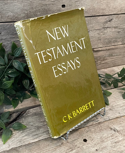 "New Testament Essays" by CK Barrett