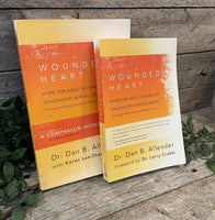 "The Wounded Heart: Hope For Adult Victims of Childhood Sexual Abuse (book and workbook set)" by Dr. Dan B. Allender