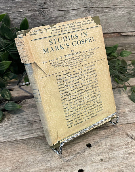 "Studies In Mark's Gospel" by A.T. Robertson