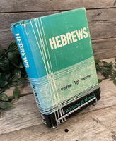 "Hebrews Verse by Verse" by William R. Newell