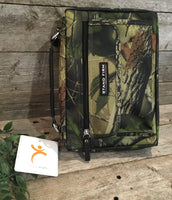 Bible Cover: Large Camo "Stand Firm"