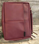 Bible Cover: Large Burgundy (Genuine Leather)