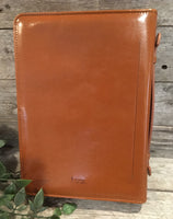 Bible Cover: Large Brown LuxLeather (John 3:16)