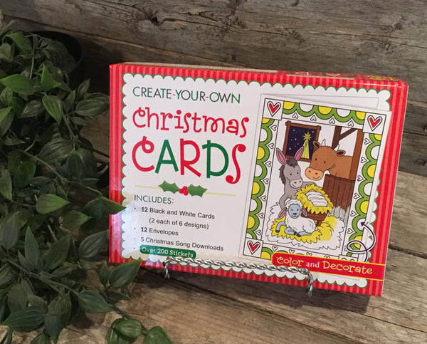 "Create-Your-Own Christmas Cards" by Shiloh Kidz