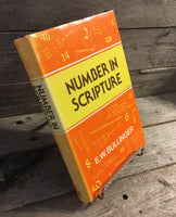 "Number In Scripture" by E.W. Bullinger