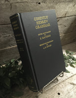 "Gesenius' Hebrew Grammar" edited by E. Kautzsch, second English edition by A.E. Cowley