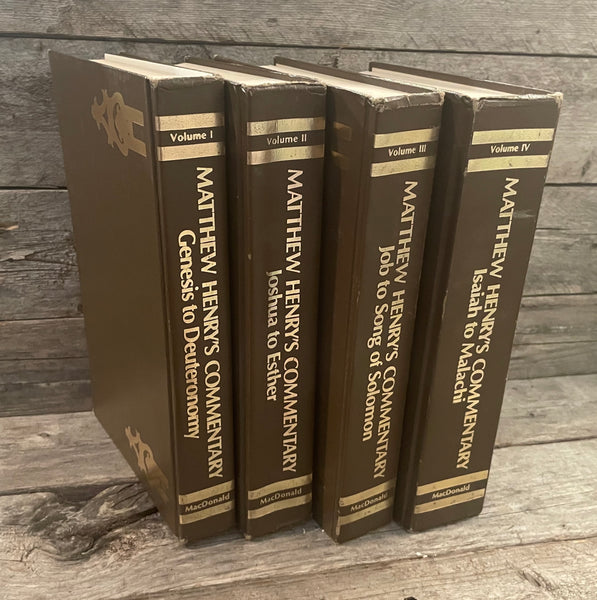 Matthew Henry's Commentary: Genesis to Malachi in 4 Volumes