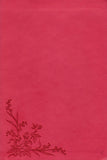 NLT Compact Bible (pink floral)