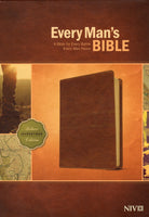 Every Man's Bible: A Bible for Every Battle Every Man Faces; Deluxe Journeyman Edition (NIV)