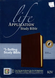 KJV Life Application Study Bible (Burgundy, Bonded Leather)