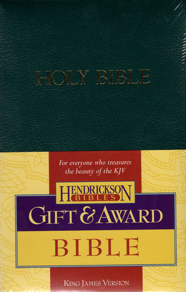 KJV Gift & Award Bible (Green)
