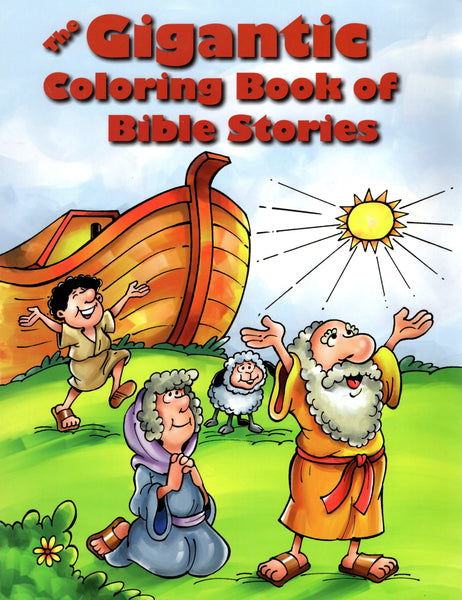 "The Gigantic Coloring Book of Bible Stories" by Rick Incrocci