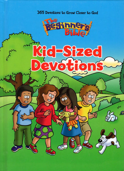 "The Beginner's Bible Kid-Sized Devotions: 365 Devotions to Grow Closer to God" Illustrated by Kelly Pulley