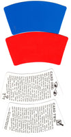 "Red and Blue Card Illusion Gospel Tract"